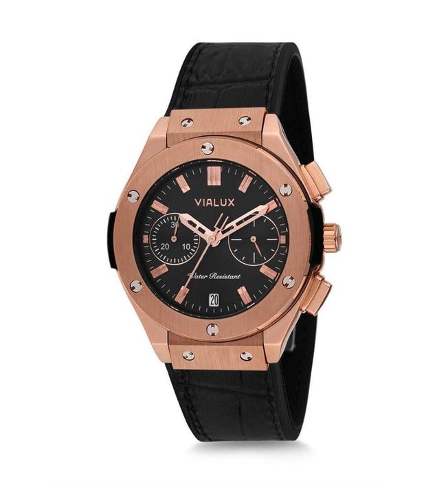 Vialux Damen Uhr LY748R-04BR Edelstahlgehäuse