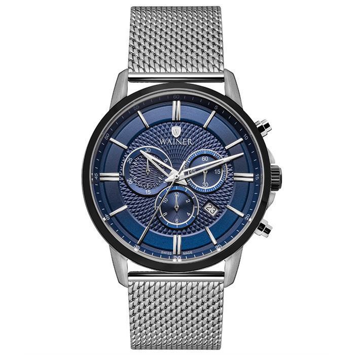 Wainer Herrenuhr WA19565-B mit Webarregelsband