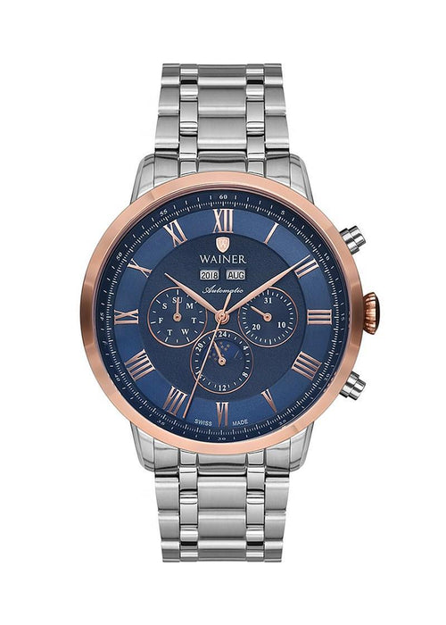 Wainer WA.25065-A Herrenuhr Automatik Edelstahl