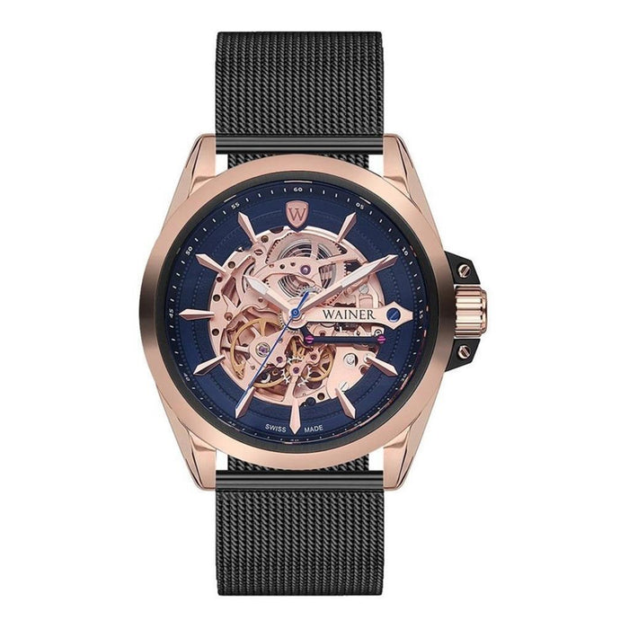 Wainer Master Edition Herrenuhr mit Webrahmen