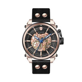 Wainer WA.25980-B Automatik Herrenuhr mit Lederband