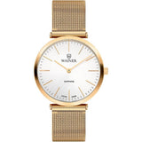 Wainer WA.11421-B Damenuhren mit Geflochtenem Armband – Schweizer Qualität