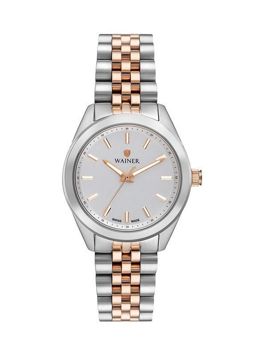 Wainer Damen Uhr WA.18542-B Edelstahl Design