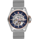 Wainer WA.25687-B Herrenuhr – Schweizer Automatikuhr mit Hasurnahtarmband