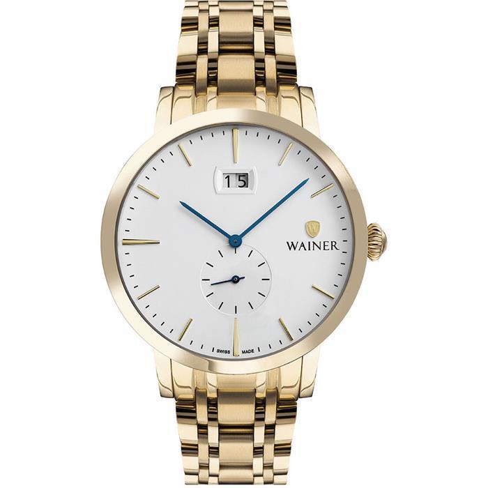 Wainer WA.01881-C Herrenuhr Edelstahl