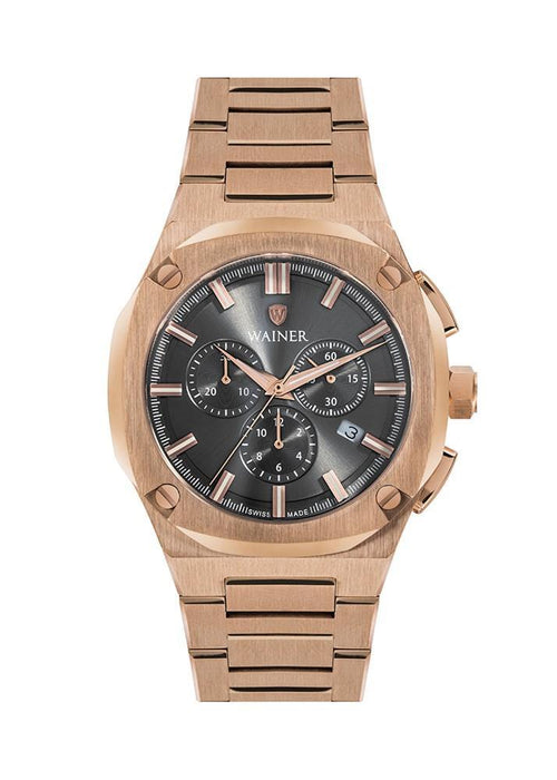 Wainer Herrenuhr WA.10000-D Edelstahl