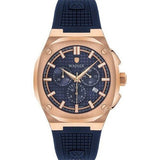 Wainer WA.10200-E Herrenuhr – Schweizer Qualität mit Chronograph und Silikonarmband