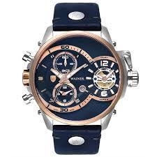 Wainer Herrenuhr WA.10880-G Automatik mit Lederarmband