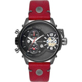 Wainer WA.10880-I Herrenuhr mit Lederarmband