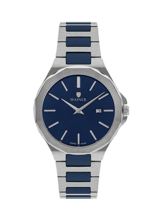 Wainer Herrenuhr WA.11144-E Edelstahl Quarzwerk