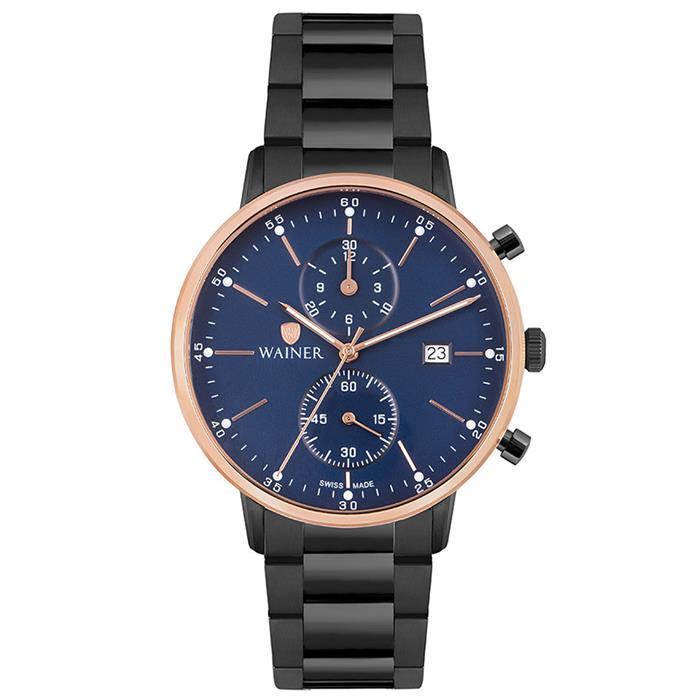 Wainer Herrenuhr WA.19166-C Edelstahlgehäuse