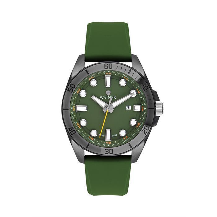 Wainer Herrenuhr WA.19520-C mit Lederarmband