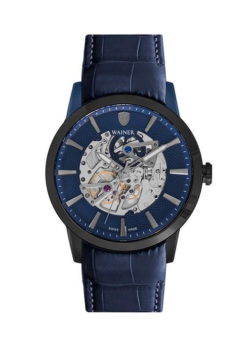 Wainer Herrenuhr WA.25570-E mit Lederarmband