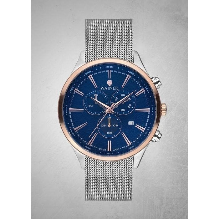 Wainer Herrenuhr WA19060-C mit Webarreguhrband