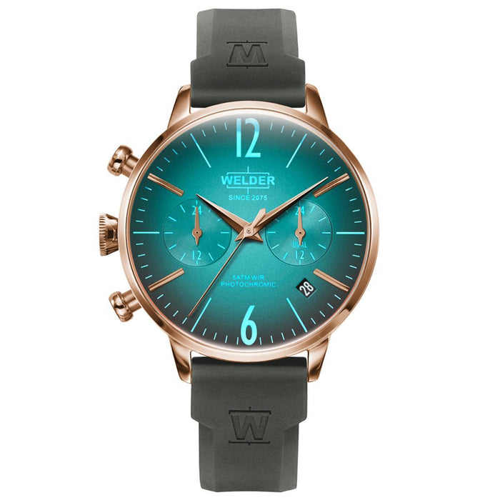 Welder Moody Wwrc677 Damen Uhr Edelstahlgehäuse