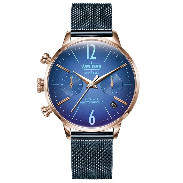 Welder WWRC717 Damen Uhr Edelstahl Chronograph