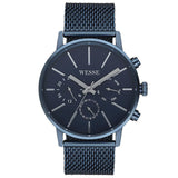 Wesse WWG200023 Herrenuhr mit Korbbogenarmband – Stilvolle Herrenarmbanduhr