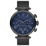 Wesse WWG203108 Herrenuhr mit Meshband – 46mm, Quarzwerk, Sportuhr