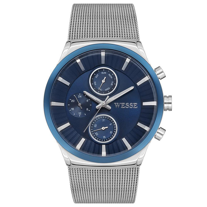 Wesse WWG205401 Herrenuhr Edelstahl & Leder