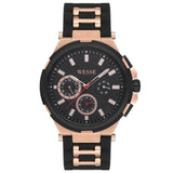Wesse WWG401504 Herrenuhr mit Silikonarmband – 45mm
