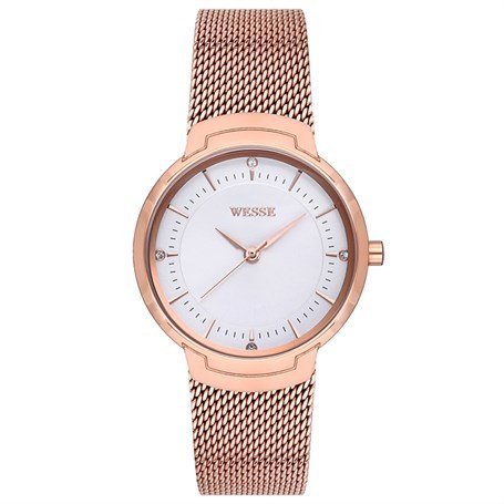 Wesse Damenarmbanduhr WWL301002M Edelstahlarmband