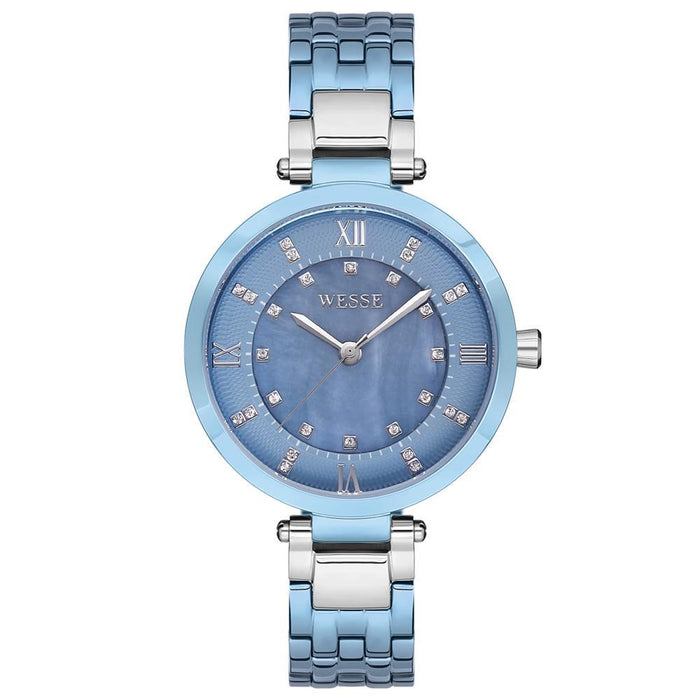 Wesse Damen Uhr WWL301408 Quarzwerk Metallarmband