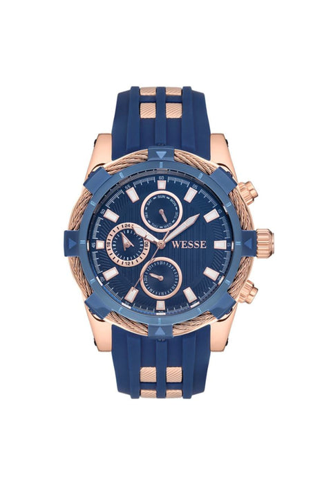 Wesse WWG401702 Herrenuhr mit Silikonarmband