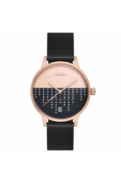 Wesse Damen Uhr mit Geflochtenem Band