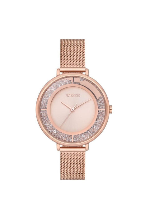 Wesse Damen Uhr WWL701103 Geflochtenes Band