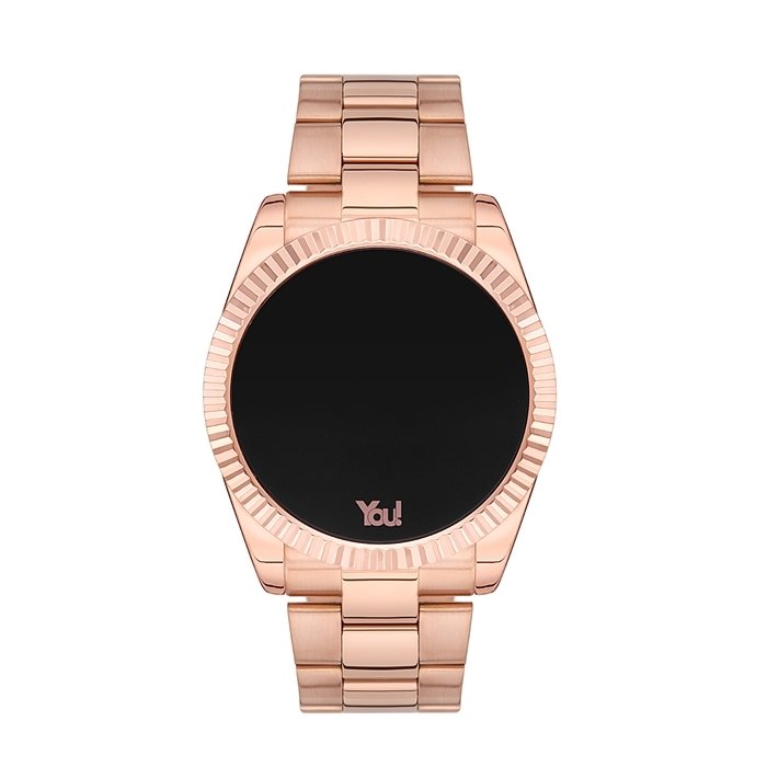 You Watch YW6001 Roma Rose Herrenuhr mit Lederarmband