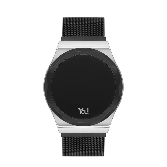 You Watch YW7006 Rio Herrenuhr Silber Schwarz