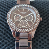 Hislon 3340L Multifunktion Damen-Schokolade Uhr