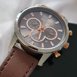SEBAGO SBGS01114P Braune Multifunktions-Herrenuhr