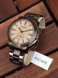 ESCAPE EC1066-504 Braun 47mm Herrenuhr, Watch, ÖZEN SAAT