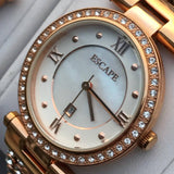 ESCAPE EC1061-703 Rose Gold 36mm Damenuhr, Watch, ÖZEN SAAT 8851156100005