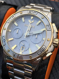 ESCAPE EC1123-103 Chronograph Herrenuhr Edelstahl Quarz