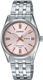 CASIO LTP-1335D-4AVDF Damen-Armbanduhr Edelstahl