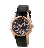 Hislon Damenuhr Roségold mit Lederarmband – stilvolles Design